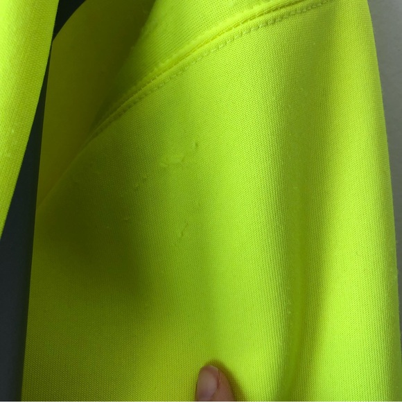 High-Vis Hooded Sweatshirt - Picture 4 of 5